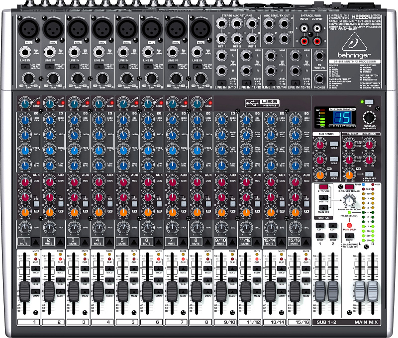 Фото Behringer Xenyx X2222USB