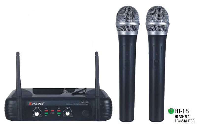 Фото Karsect WR 68VD/ HT 68V Ручная радиосистема c двумя микрофонами