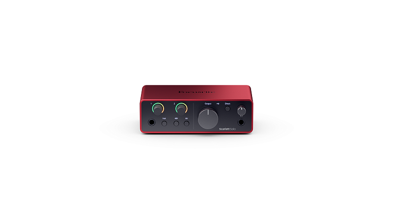 Фото Звуковая карта FOCUSRITE Scarlett Solo 4th Gen