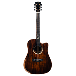 Гитара акустическая Meridaextrema Gloria V-DC с чехлом