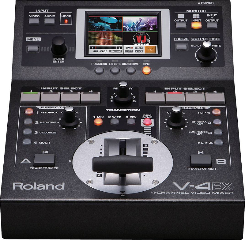 Фото ROLAND V-4EX цифровой видео микшер