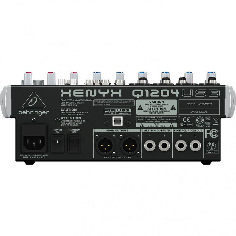 Фото Behringer Q1204USB