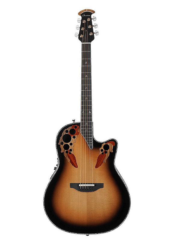 Фото OVATION 2078AX-1 Elite Deep Contour Cutaway Sunburst