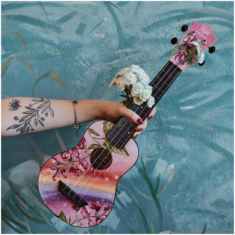 Фото Укулеле сопрано FLIGHT TUS ALYONA SHVETZ / Алена Швец