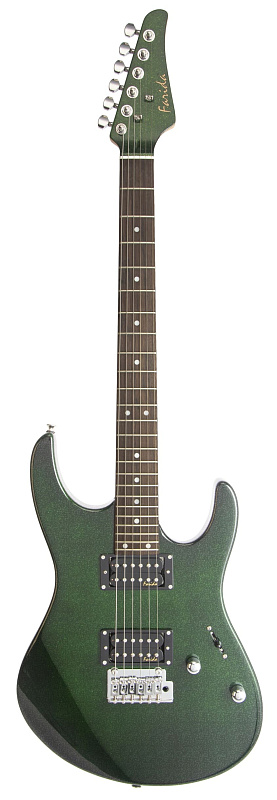 Фото Электрогитара FARIDA F-5052 Pigment Green Sparkling