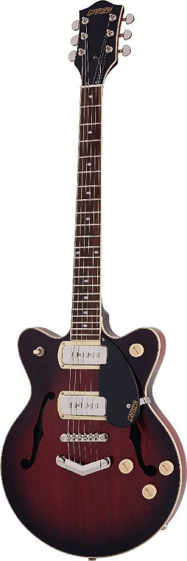 Фото GRETSCH G2655-P90 Streamliner Junior Claret Burst