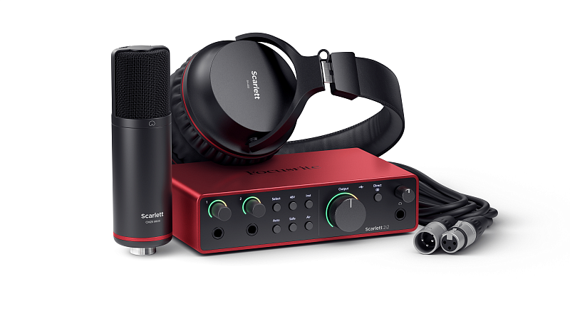 Фото Студийный комплект FOCUSRITE Scarlett 2i2 Studio 4th Gen