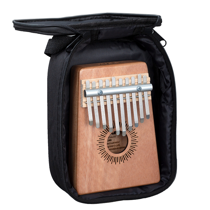 Фото Sela SE-240 Kalimba 10 Калимба 10 язычков, красное дерево, с чехлом