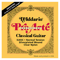 Нейлоновые струны D'ADDARIO EJ 45