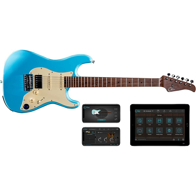 Фото Электрогитара Mooer GTRS S801 Blue