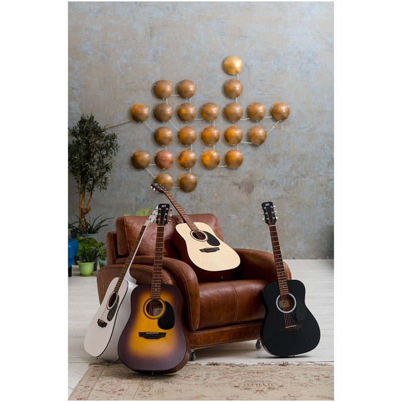 Фото Акустическая гитара JET JD-255 BKS