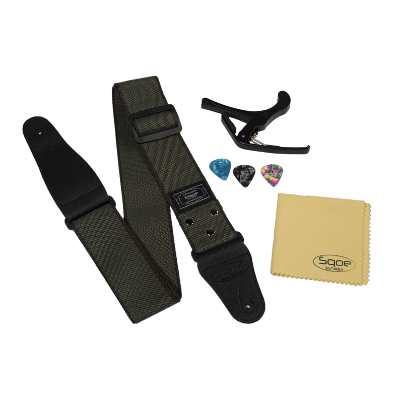 Фото Гитара акустическая SQOE SQ-40B Set комплект