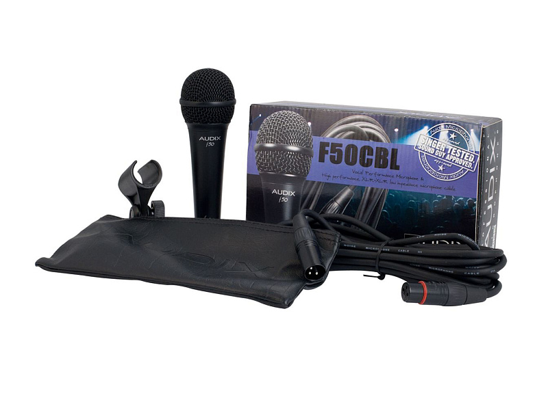 Фото Вокальный динамический микрофон AUDIX F50CBL
