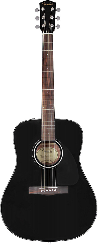 Фото FENDER CD-60 DREAD V3 DS BLK WN