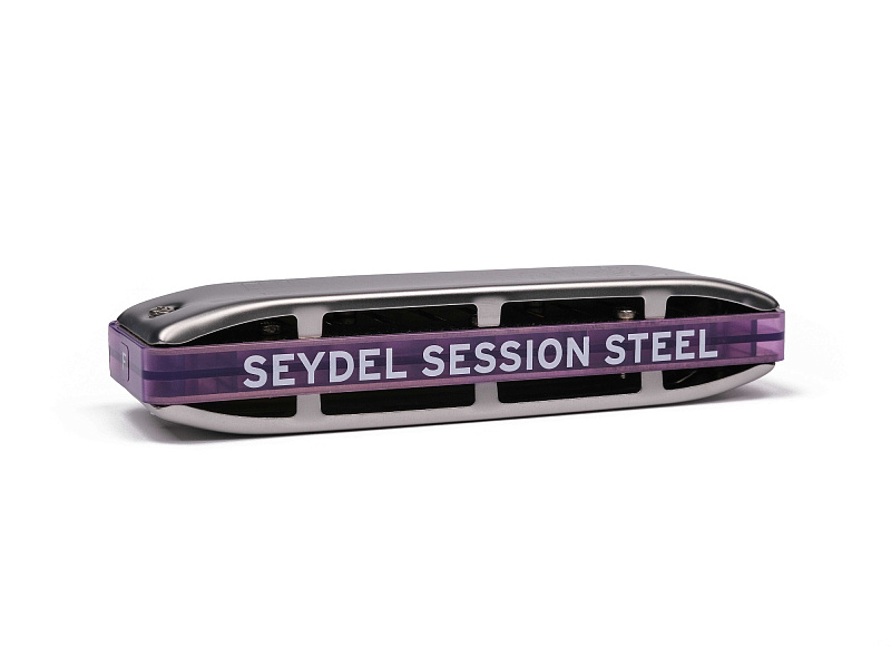 Фото Губная гармошка Seydel Sohne 10301F-S Session Steel Summer Edition F