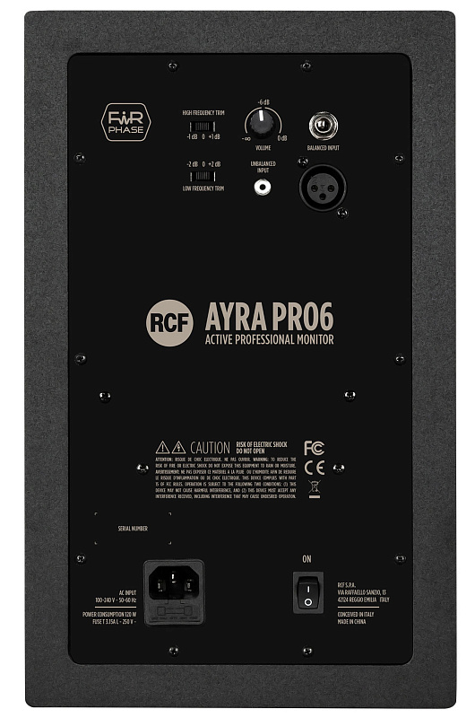 Фото Студийный монитор RCF Ayra PRO 6