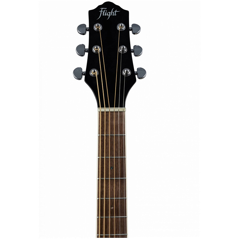 Фото Электроакустическая гитара FLIGHT AD-200 CEQ BK
