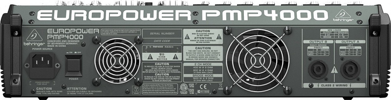 Фото Активный микшерный пульт Behringer PMP4000