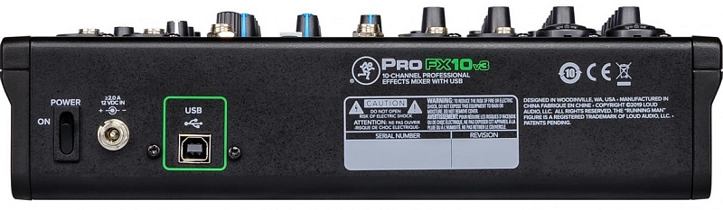 Фото Микшерный пульт Mackie ProFX10v3