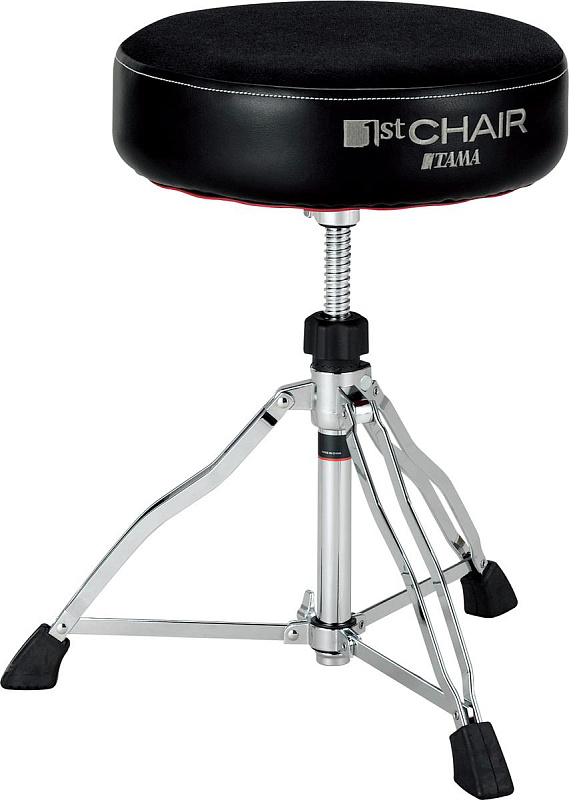 Фото TAMA HT430BC 1st CHAIR DRUM THRONE ROUND RIDER w/Cloth Top Seat Стул для барабанщика