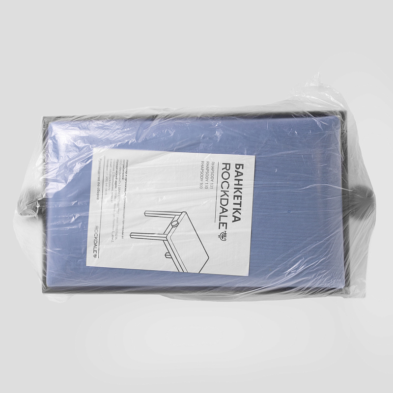 Фото Банкетка ROCKDALE RHAPSODY 131 BLACK ROYAL BLUE