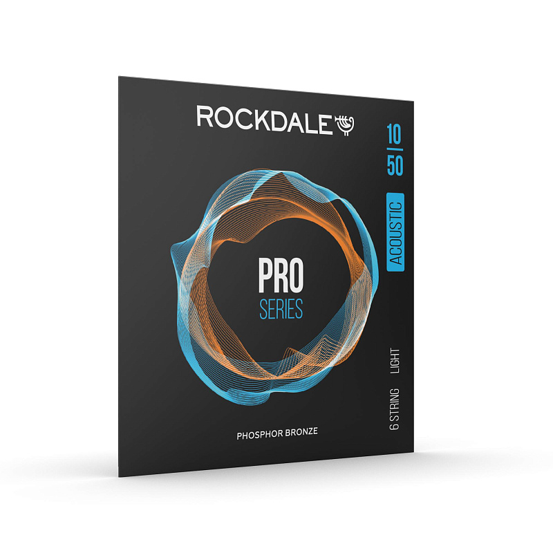 Фото Струны ROCKDALE PRO 10-50 Phosphor Bronze Light