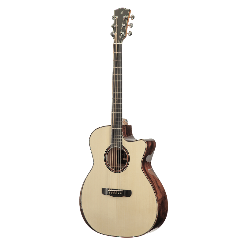 Фото Гитара акустическая Meridaextrema Black Hole с чехлом