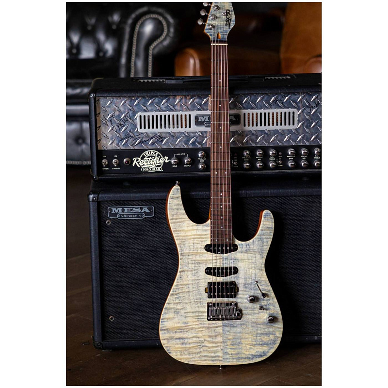 Фото Электрогитара JET JS-45 Indigo Gray