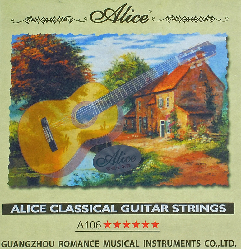 Фото Нейлоновые струны Alice A 106