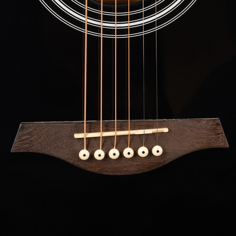 Фото Акустическая гитара ROCKDALE Aurora D6 Gloss C BK