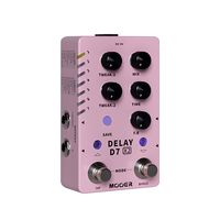 Гитарный эффект Mooer D7 Delay X2