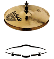 Sabian 14" Sizzle Hi-Hat AA