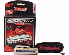 HOHNER Marine Band Thunderbird F low - Губная гармоника диатоническая Хонер