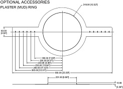 Tannoy PLASTER RING 