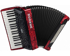 HOHNER Bravo III 80 red - Аккордеон 7/8 Хонер