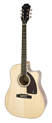 Электроакустическая гитара EPIPHONE AJ-220SCE Solid Top Ac/Electric Natural