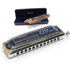 HOHNER Super Chromonica 270 Delux 270/48 C - Губная гармоника Хонер