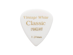 Медиаторы Pickboy GP-03/120 Celluloid Vintage Classic White