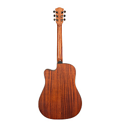 Акустическая гитара ROCKDALE Aurora D6 Satin C All-Mahogany