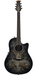 OVATION C2079AXP2-PB Exotic Legend Deep Contour Cutaway Poplar Burl