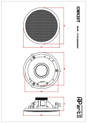 Apart CMX20T-BL