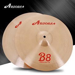 Две тарелки 13" Arborea B813HH B8 Series Hi-Hat