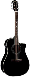 Электроакустическая гитара FENDER CD-140SCE DREADNOUGHT BLACK