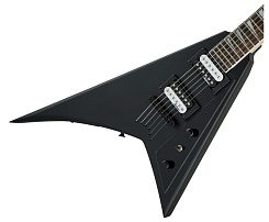 JACKSON JS32T RR, AH FB, S-THRU, SATIN BLACK