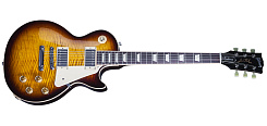 GIBSON LP Traditional Premium Finish 2016 T Desert Burst (Brown Back) электрогитара, цвет - темно-коричневый