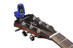 Гитарный хроматический тюнер IBANEZ PU3-BL CLIP TUNER