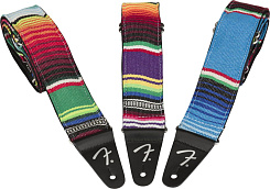 Ремень для гитары FENDER 2 SERAPE STRAP GRN MULTI