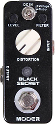 Mooer Black Secret  мини-педаль Distortion