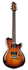 Электроакустическая гитара Godin LGXT SA Cognac Burst Flame 2A