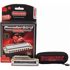 HOHNER Marine Band Thunderbird E low - Губная гармоника диатоническая Хонер